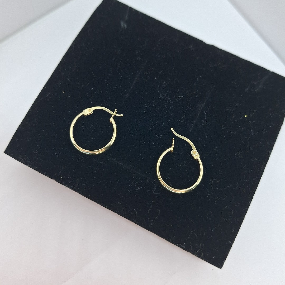 ARRACADAS ORO 14K 1.4 (NUEVO)