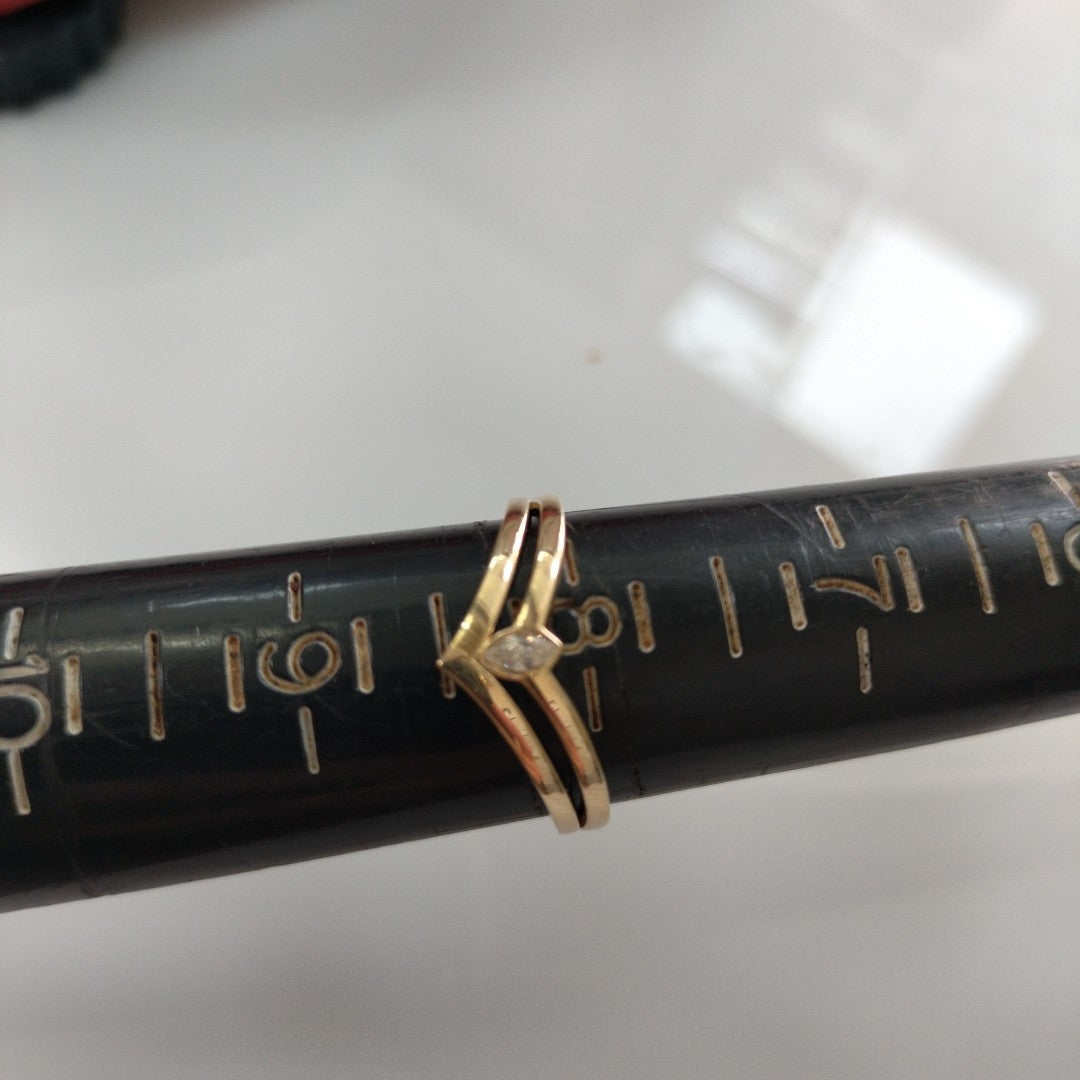 ANILLOS DAMA ORO 14K 1.6 (NUEVO)