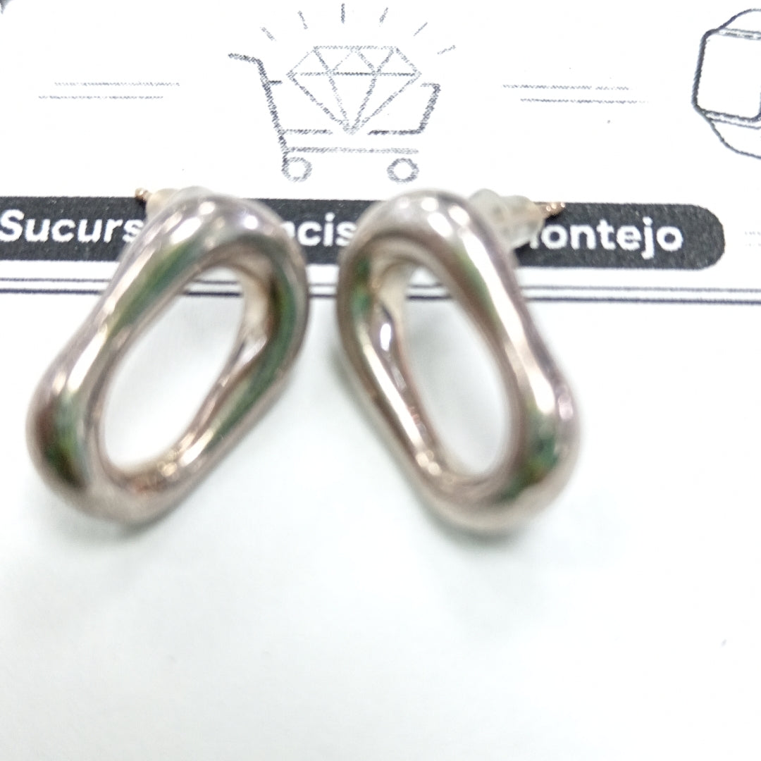BROQUELES PAR PLATA 8,70 GRMS (SEMINUEVO)
