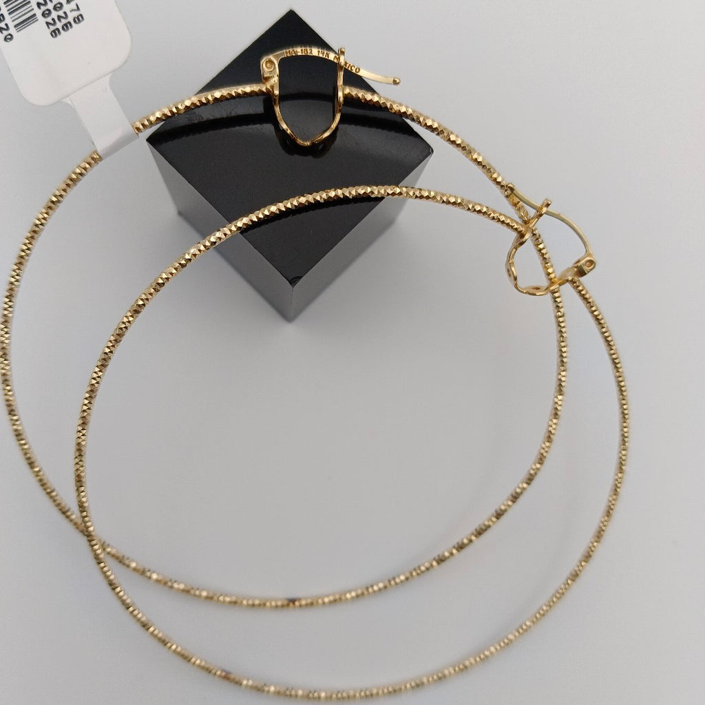 ARRACADAS PAR ORO 14 K 6 GRMS (SEMINUEVO)