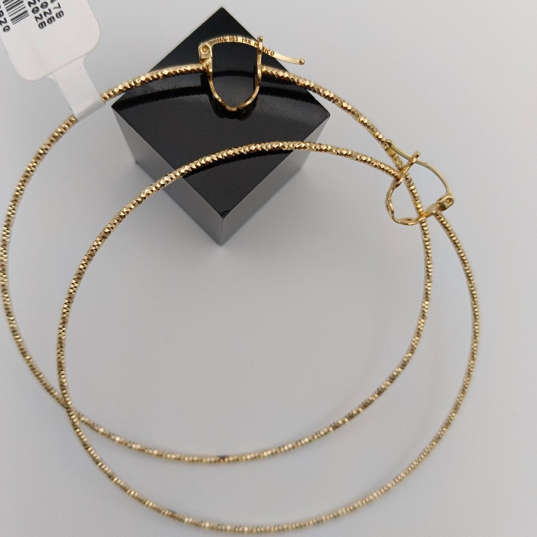 ARRACADAS PAR ORO 14 K 6 GRMS (SEMINUEVO)
