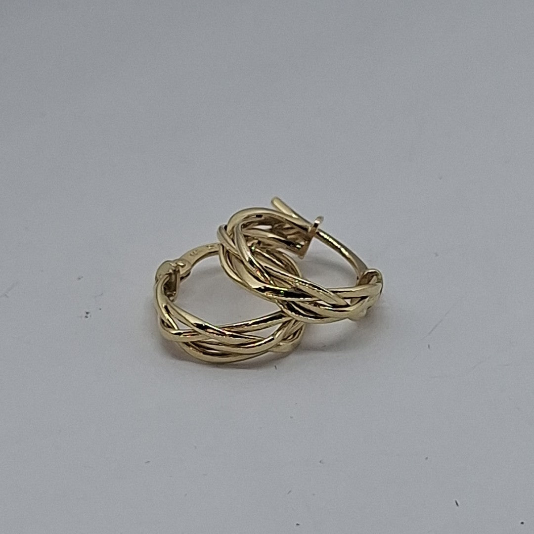 ARRACADAS ORO 14K 1.4 (NUEVO)