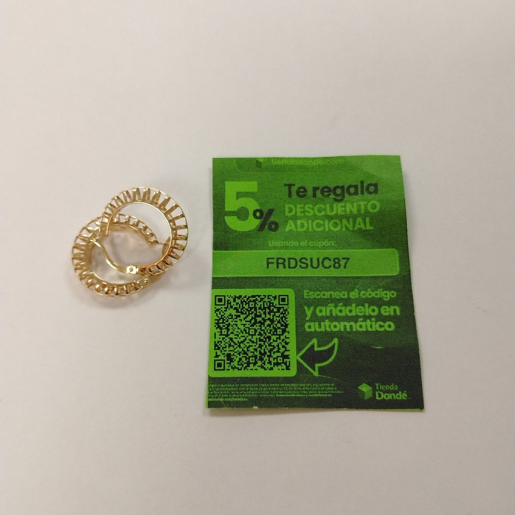 ARRACADAS ORO 14K 2.2 (NUEVO)