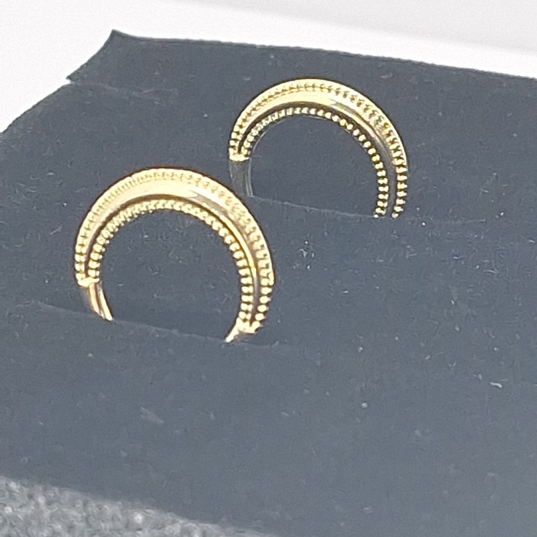 ARRACADAS ORO 14K 1.2 (NUEVO)