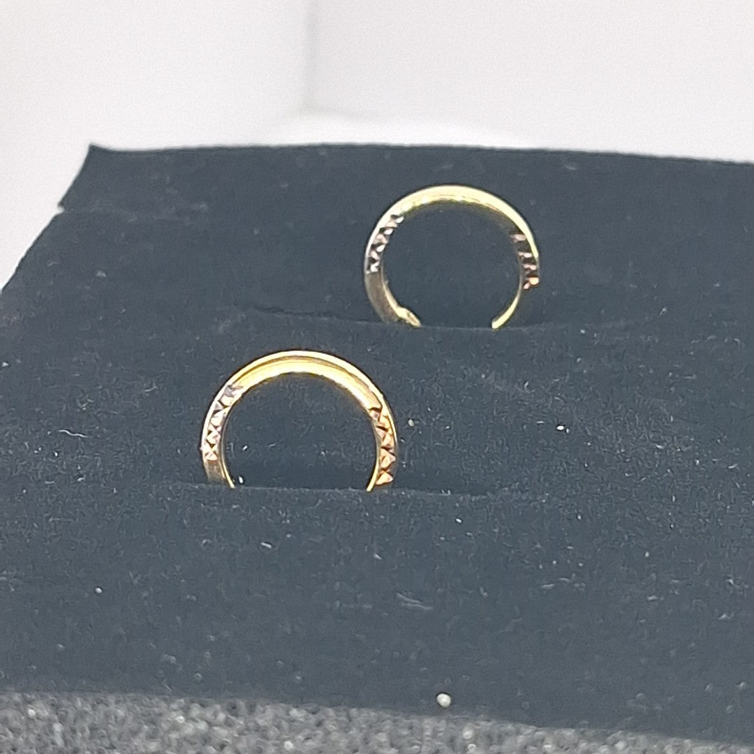 ARRACADAS ORO 14K 0.8 (NUEVO)