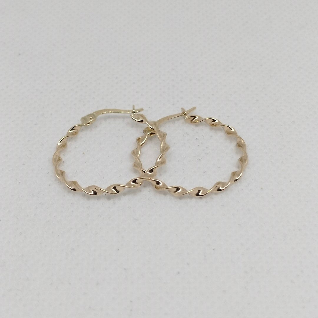ARRACADAS ORO 14K 1.5 (NUEVO)