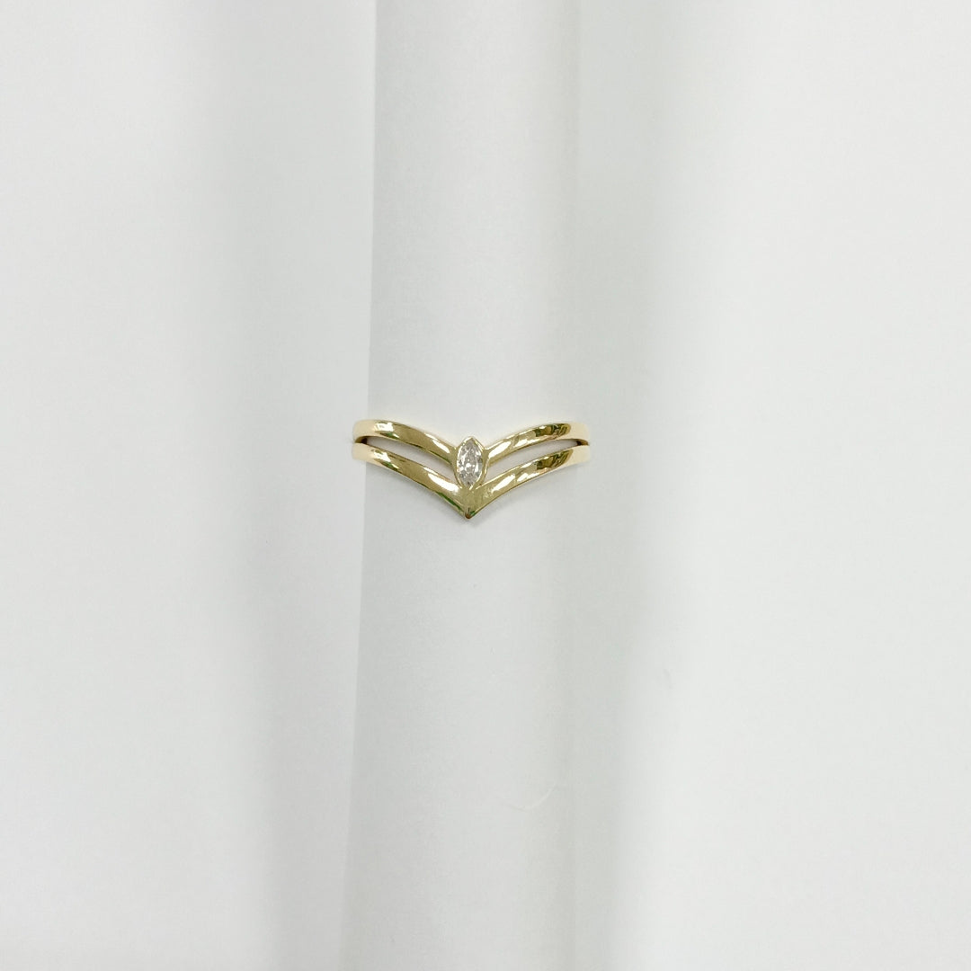 ANILLOS DAMA ORO 14K 1.5 (NUEVO)