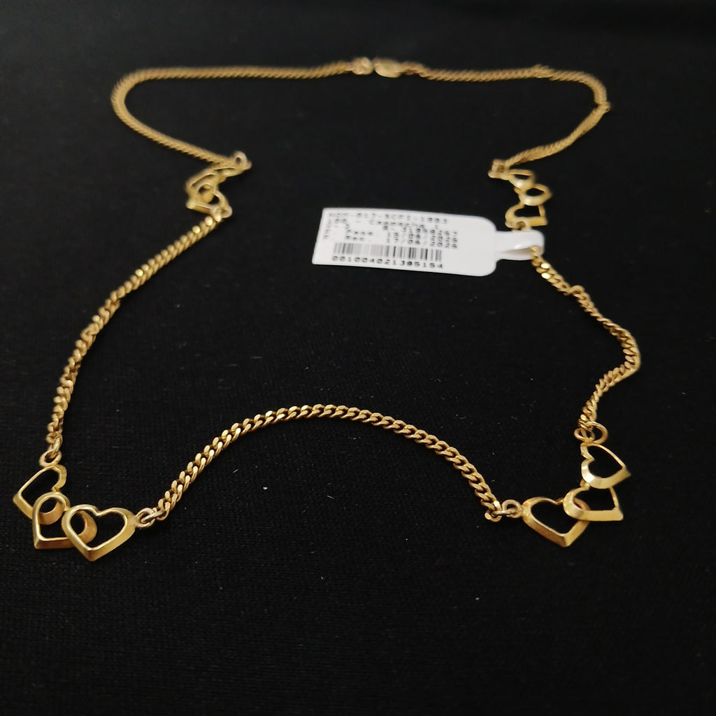 CADENA ORO 10 K 5,60 GRMS (SEMINUEVO)