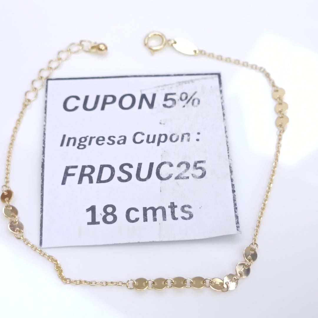 PULSERAS DAMA ORO 14K 1 (NUEVO)