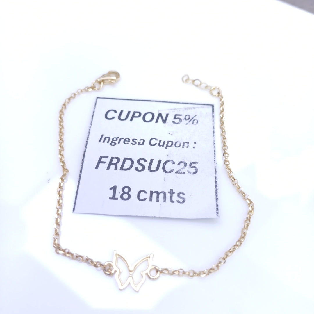 PULSERAS DAMA ORO 14K 1.3 (NUEVO)