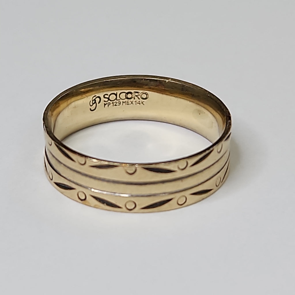 ARGOLLA ORO 14 K 2.7 GRMS (SEMINUEVO)
