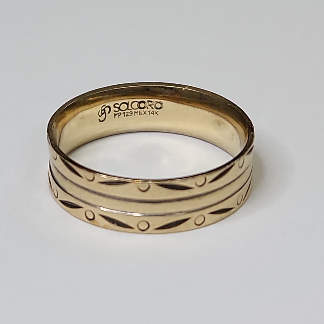 ARGOLLA ORO 14 K 2.7 GRMS (SEMINUEVO)