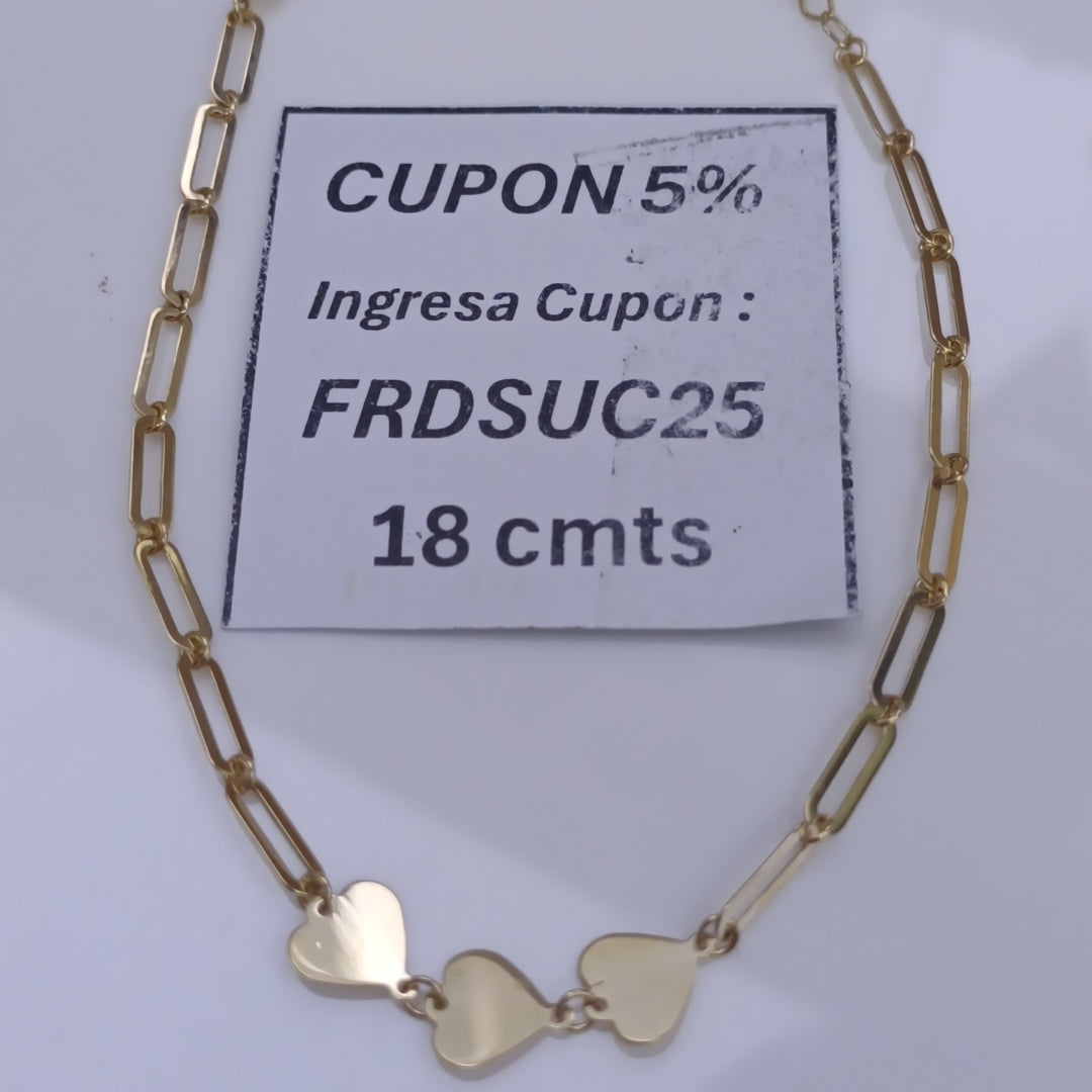PULSERAS DAMA ORO 14K 1.8 (NUEVO)
