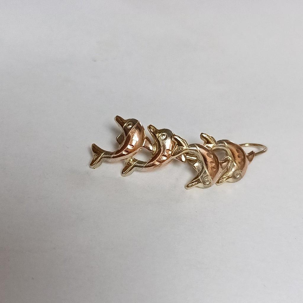ARETES PAR ORO 10 K 1.1 GRMS (SEMINUEVO)