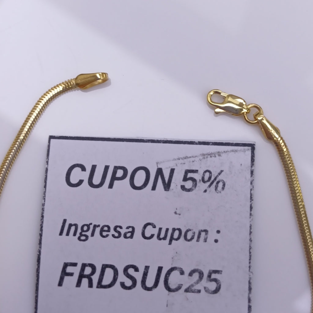 PULSERAS DAMA ORO 14K 1.9 (NUEVO)