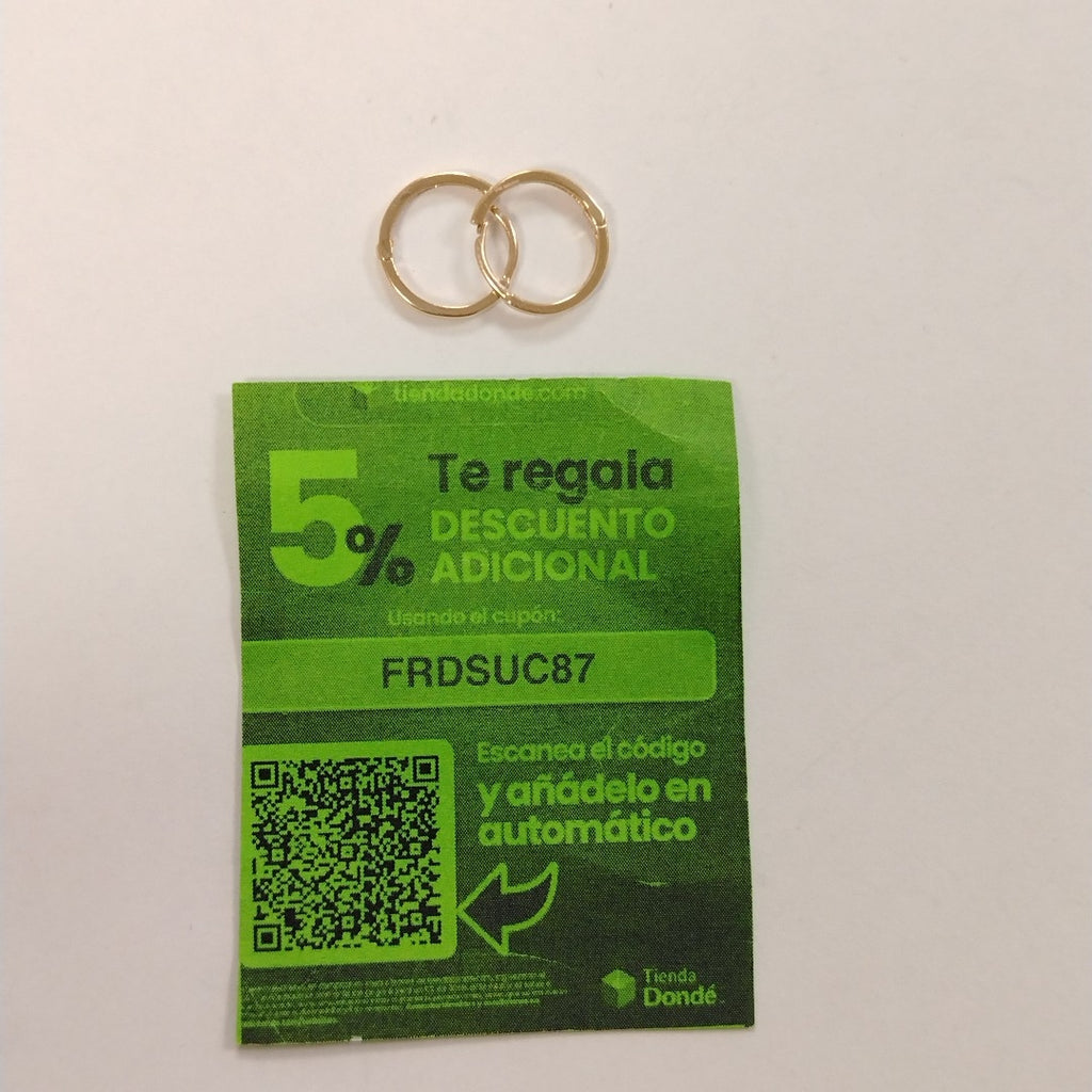 HUGGIES ORO 14K 0.9 (NUEVO)