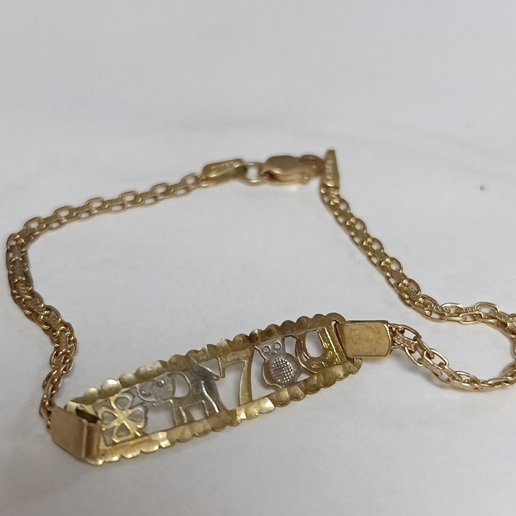 ESCLAVA ORO 10 K 2.9 GRMS (SEMINUEVO)