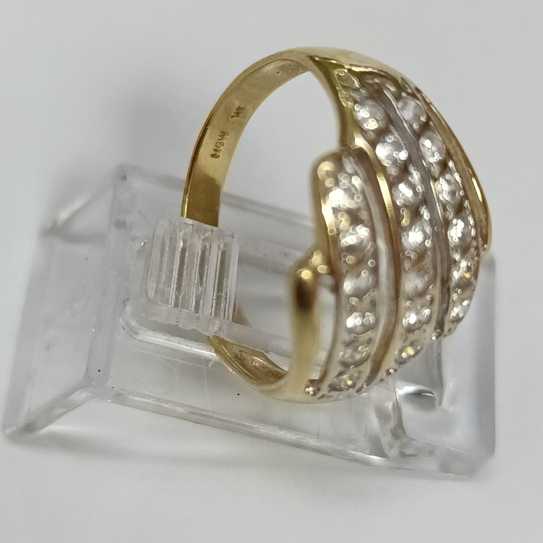 ANILLO ORO 14 K 3,10 GRMS (SEMINUEVO)