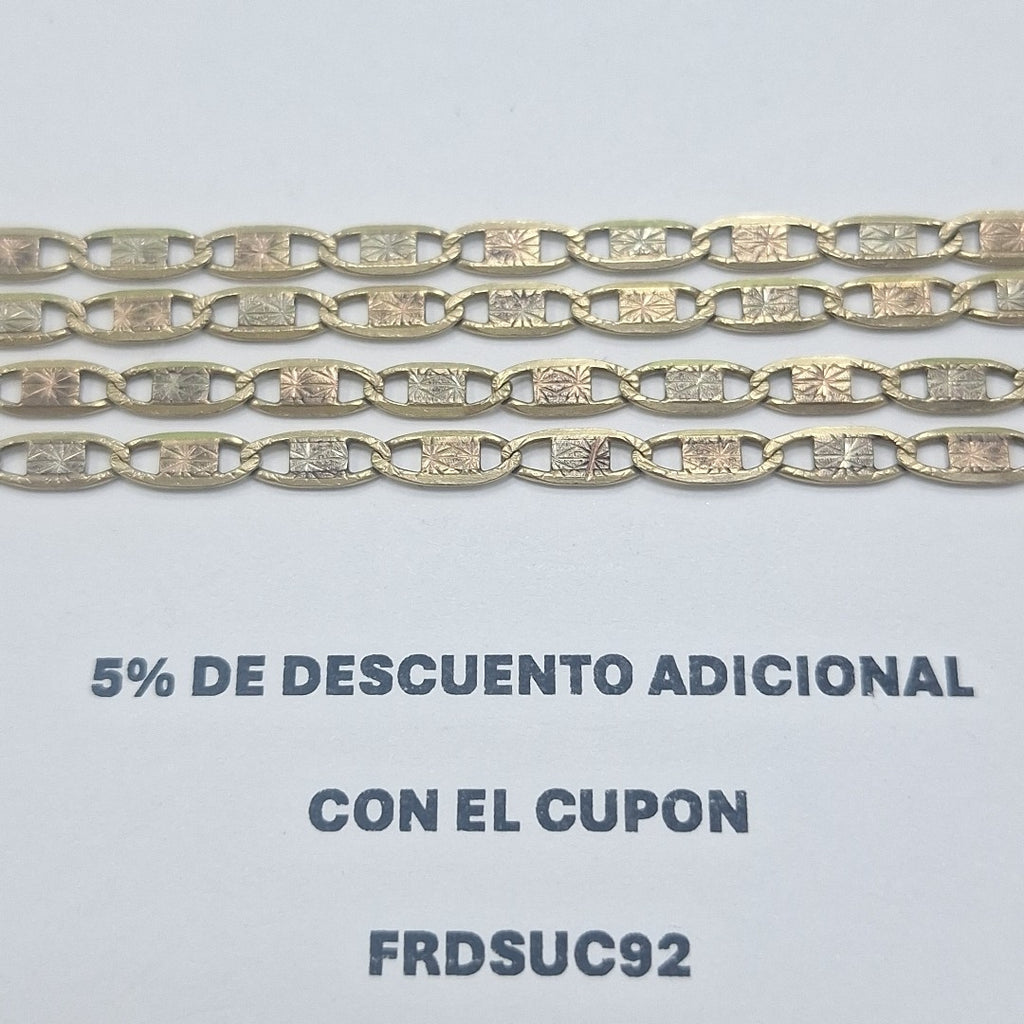 CADENA ORO 10 K 12,40 GRMS (SEMINUEVO)
