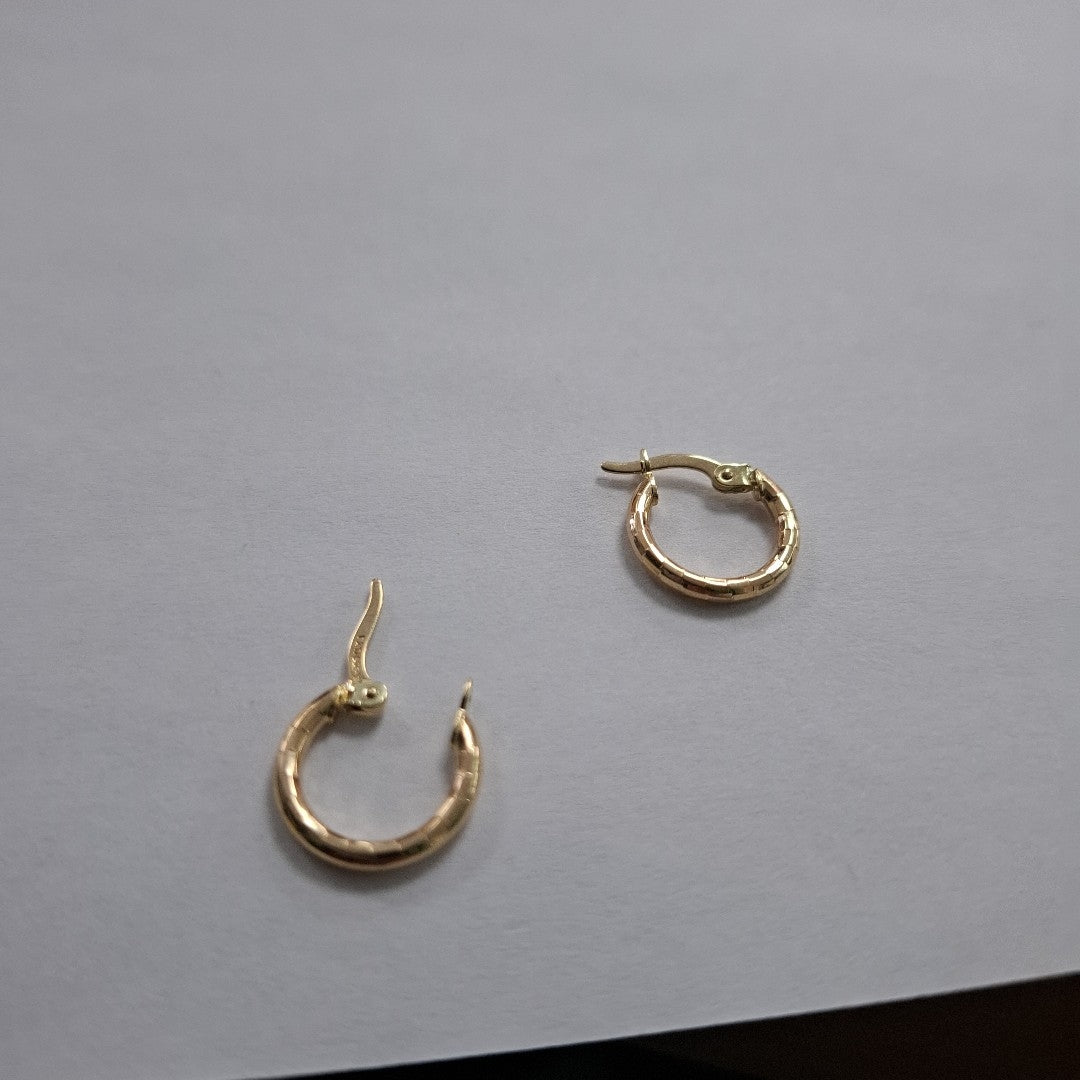 ARRACADAS ORO 14K 1.1 (NUEVO)