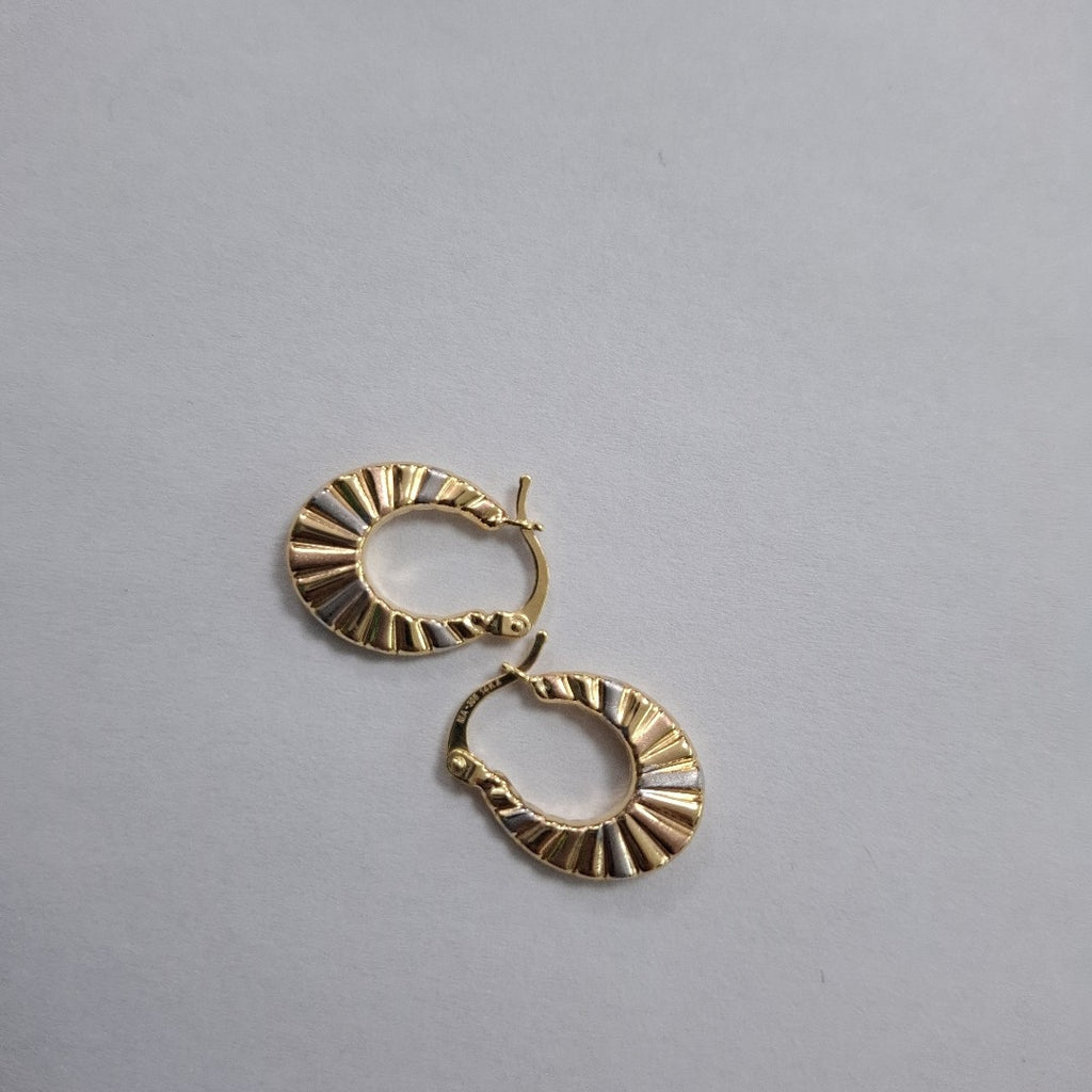 ARRACADAS ORO 14K 1.5 (NUEVO)