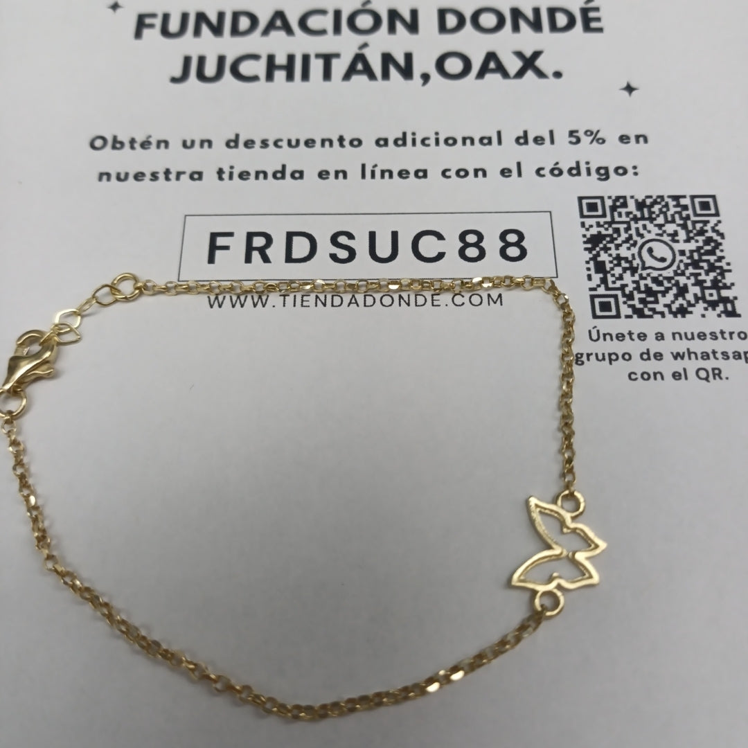 PULSERAS DAMA ORO 14K 1.3 (NUEVO)