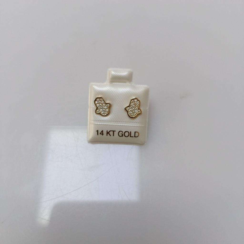 BROQUELES ORO 14K 1.3 (NUEVO)