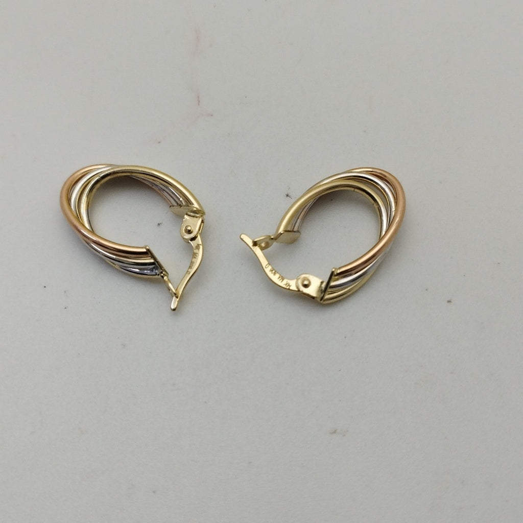 ARRACADAS ORO 14K 1.5 (NUEVO)