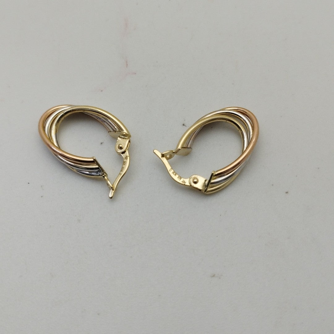ARRACADAS ORO 14K 1.5 (NUEVO)