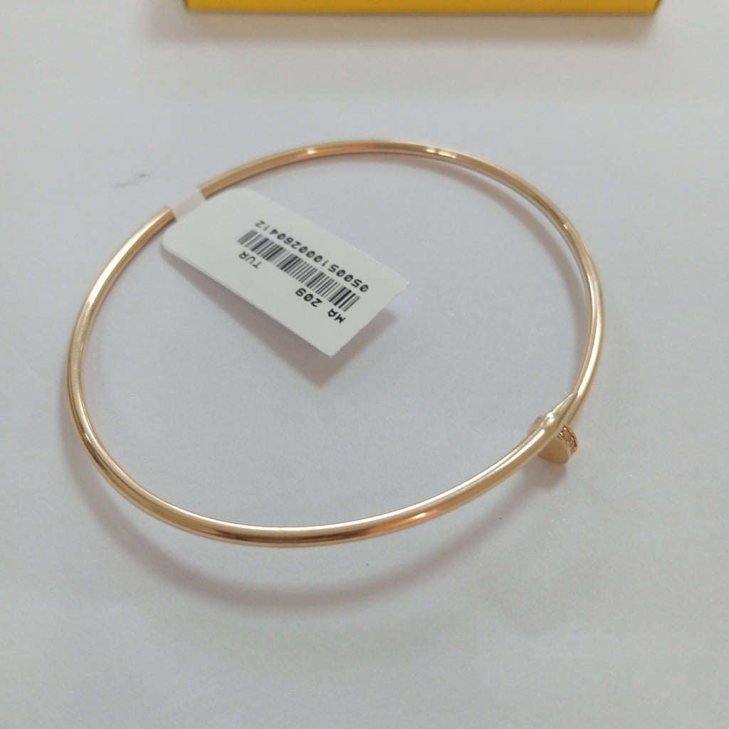 PULSERA CLAVO ORO 14K 2.8 (NUEVO)