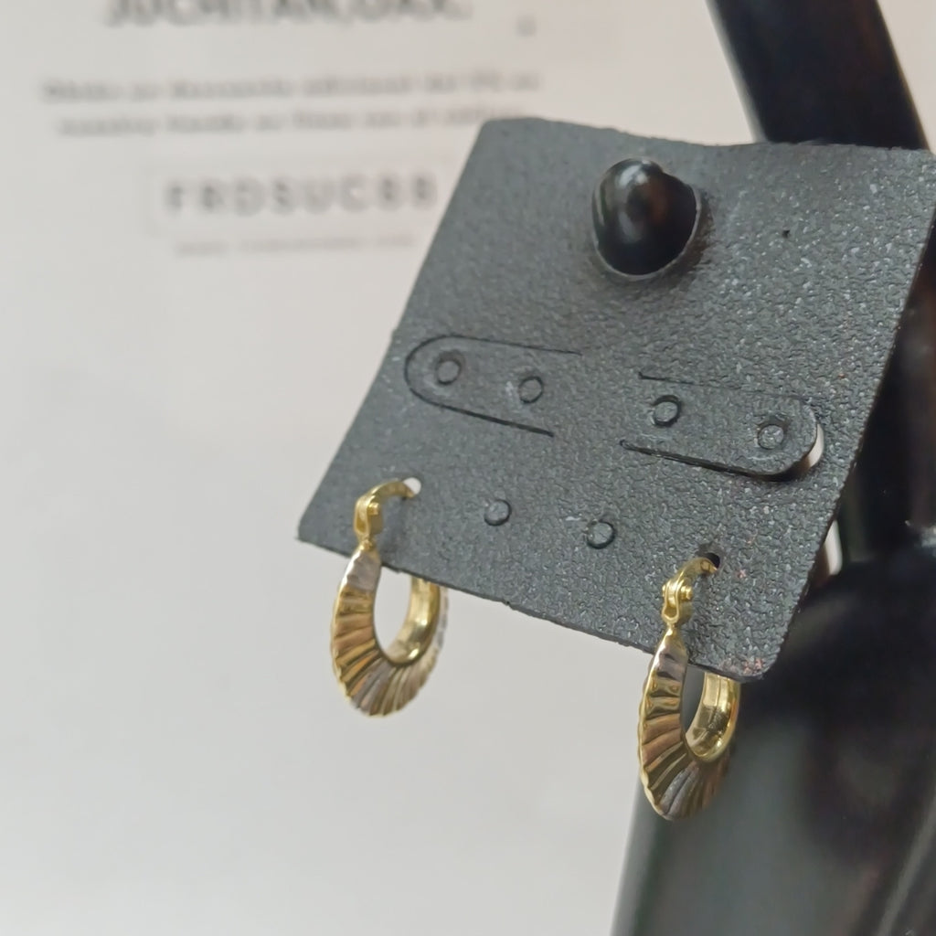 ARRACADAS ORO 14K 1.7 (NUEVO)