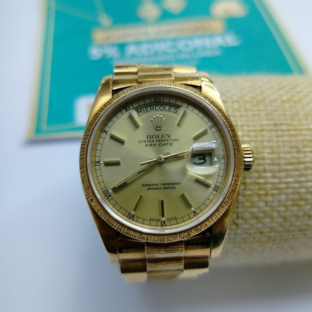 RELOJ CABALLERO OYSTER PERPETUAL DAY-DATE (SEMINUEVO)