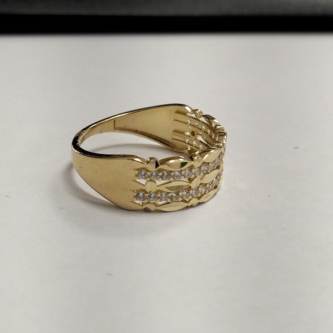 ANILLOS DAMA ORO 14K 2 (NUEVO)