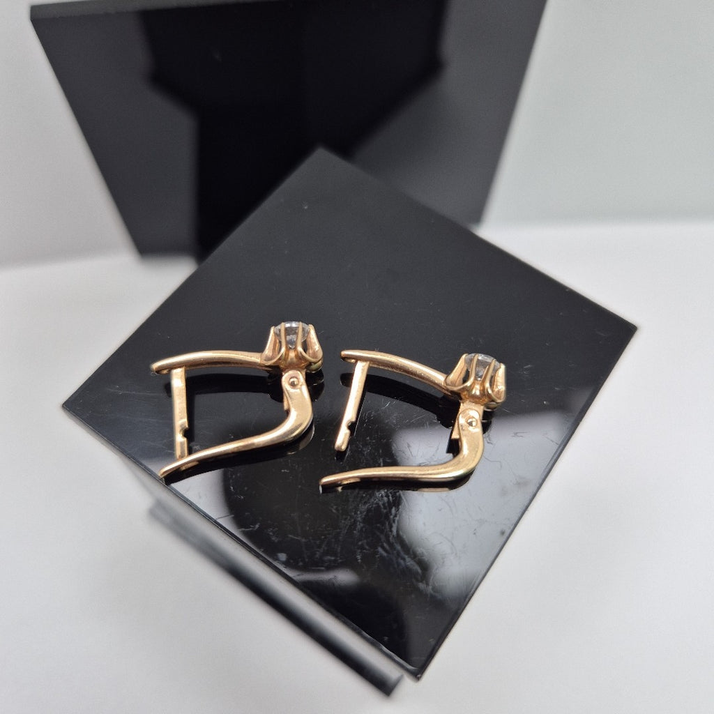 ARETES PAR ORO 14 K 3,00 GRMS (SEMINUEVO)