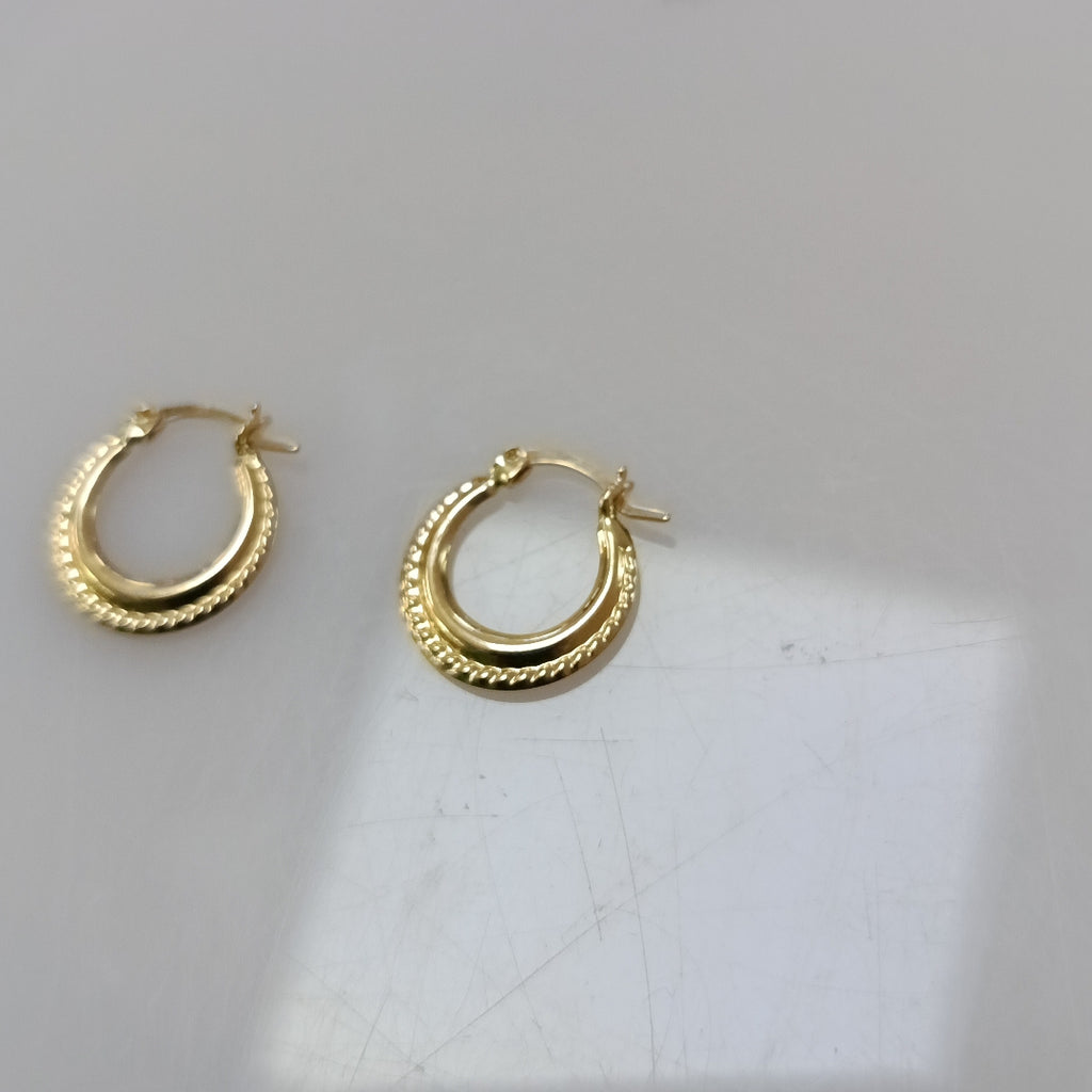 ARRACADAS ORO 14K 0.6 (NUEVO)