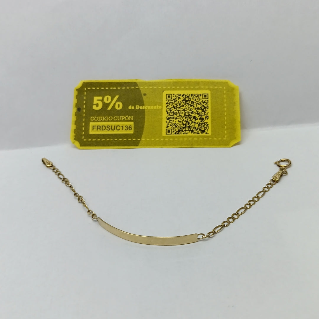 ESCLAVA ORO 10 K 1,40 GRMS (SEMINUEVO)