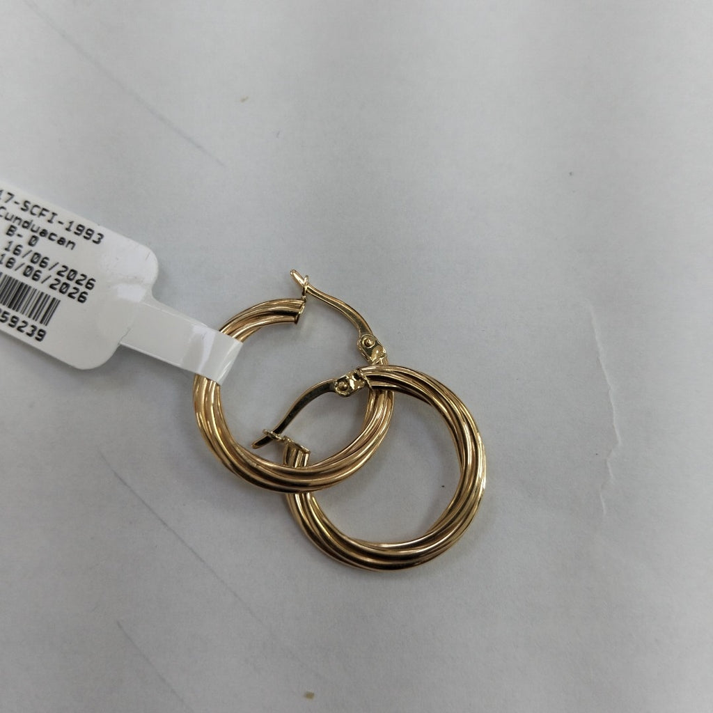 ARRACADAS ORO 10K 1.5 (NUEVO)