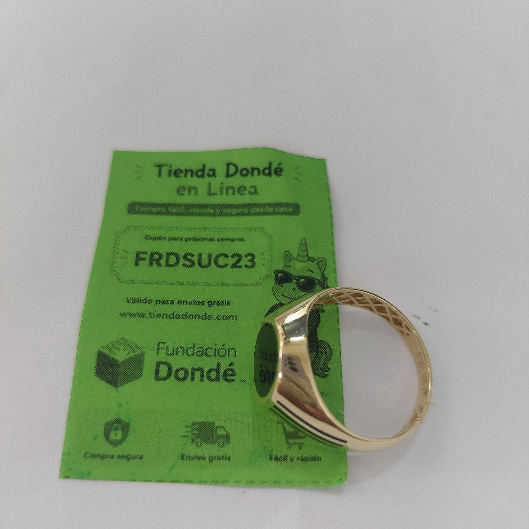 ANILLOS CABALLERO ORO 14K 3.9 (NUEVO)