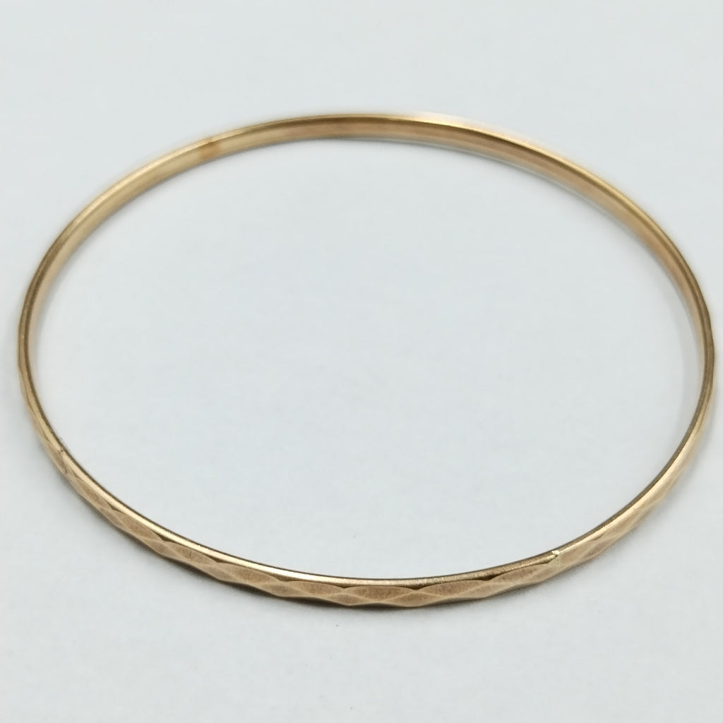 PULSERA RIGIDA ORO 14 K 4,30 GRMS (SEMINUEVO)