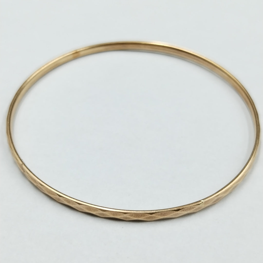 PULSERA RIGIDA ORO 14 K 4,30 GRMS (SEMINUEVO)
