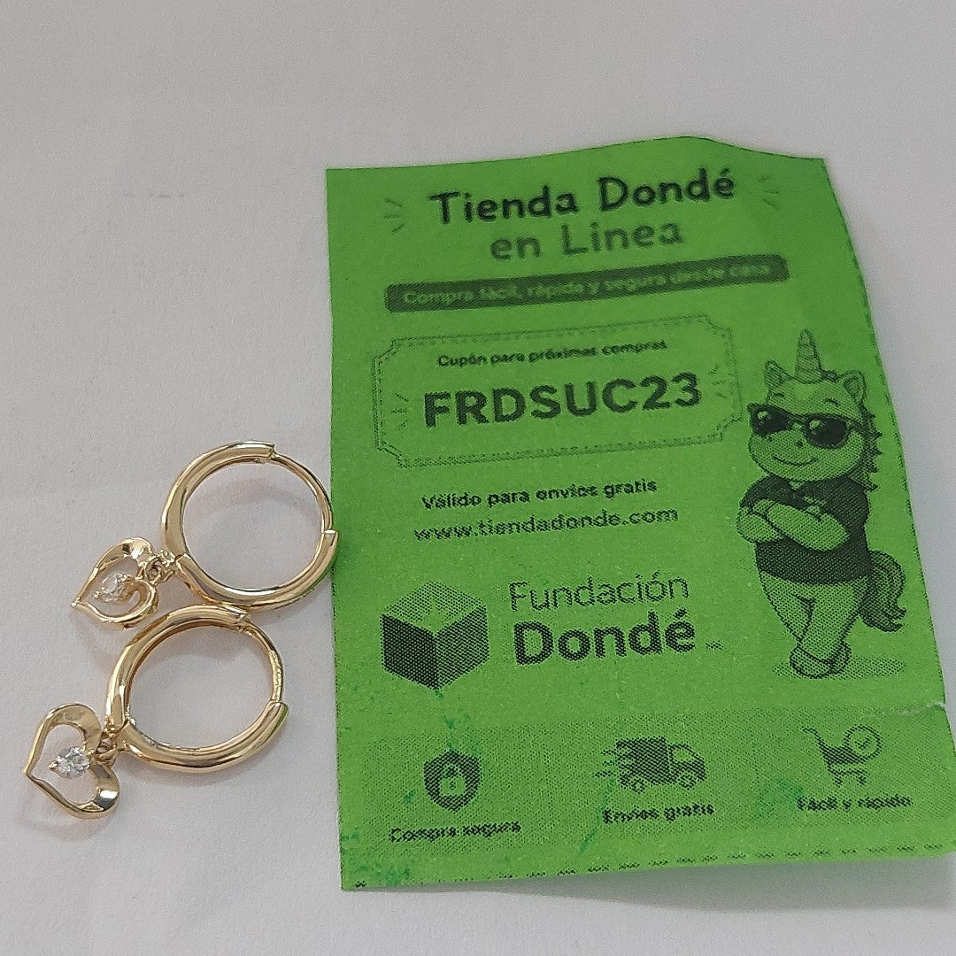 HUGGIES ORO 14K 1.2 (NUEVO)