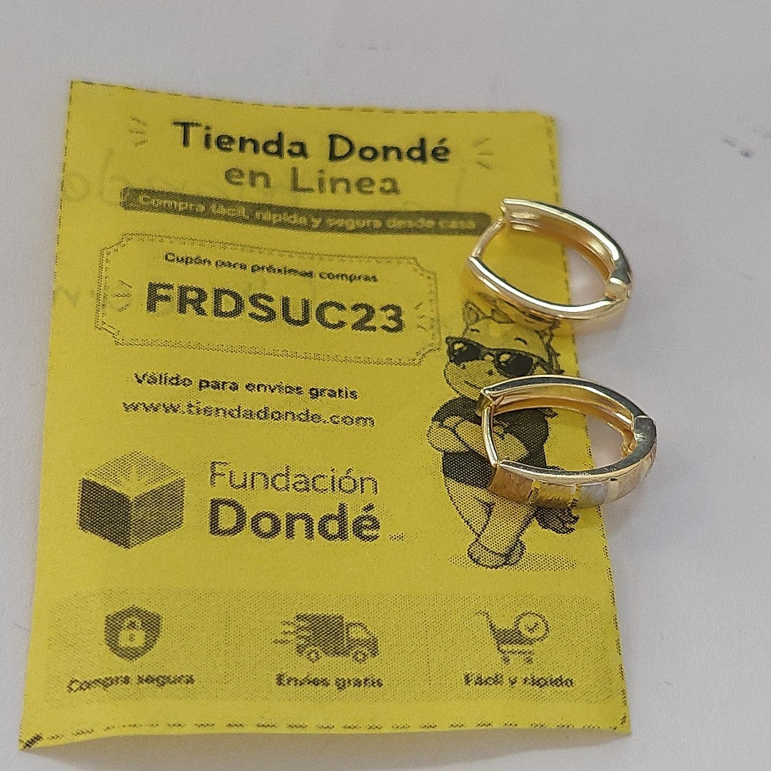 HUGGIES ORO 14K 1.1 (NUEVO)
