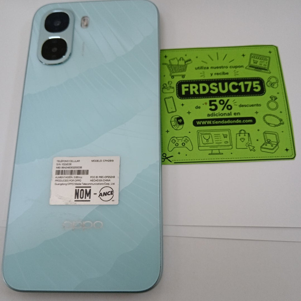 CELULAR OPPO A6X CPH2819 (2025) 128 GB 4 GB RAM (SEMINUEVO)