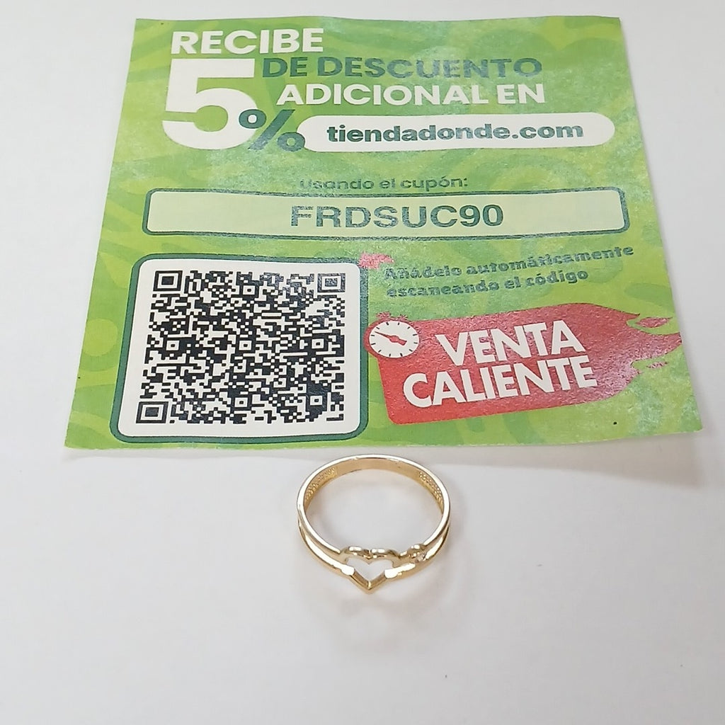 ANILLOS DAMA ORO 14K 2 (NUEVO)