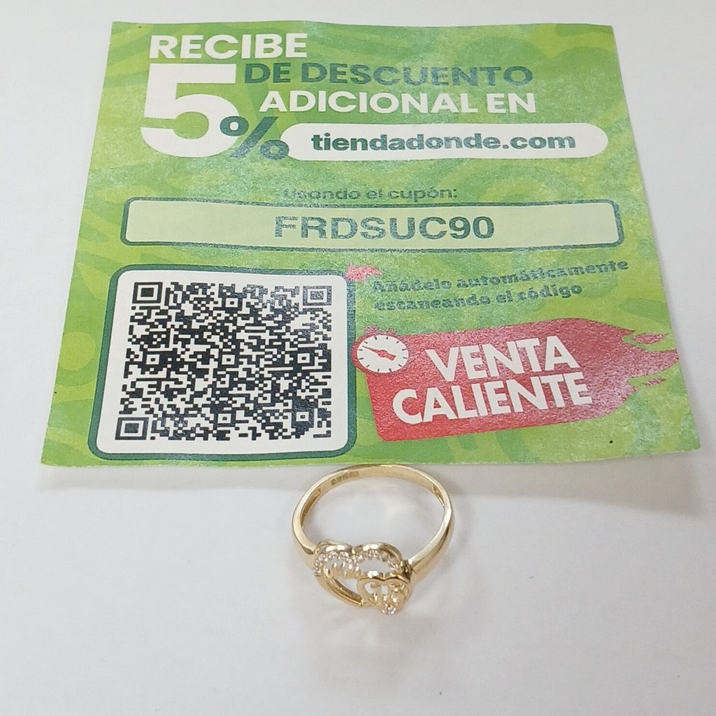 ANILLOS DAMA ORO 14K 2 (NUEVO)