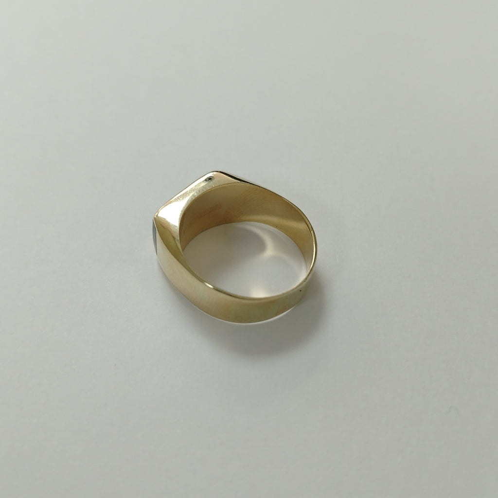 ANILLOS CABALLERO ORO 14K 5.6 (NUEVO)