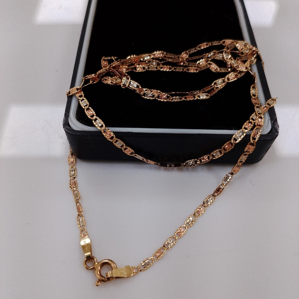 CADENA ORO 14 K 2,70 GRMS (SEMINUEVO)