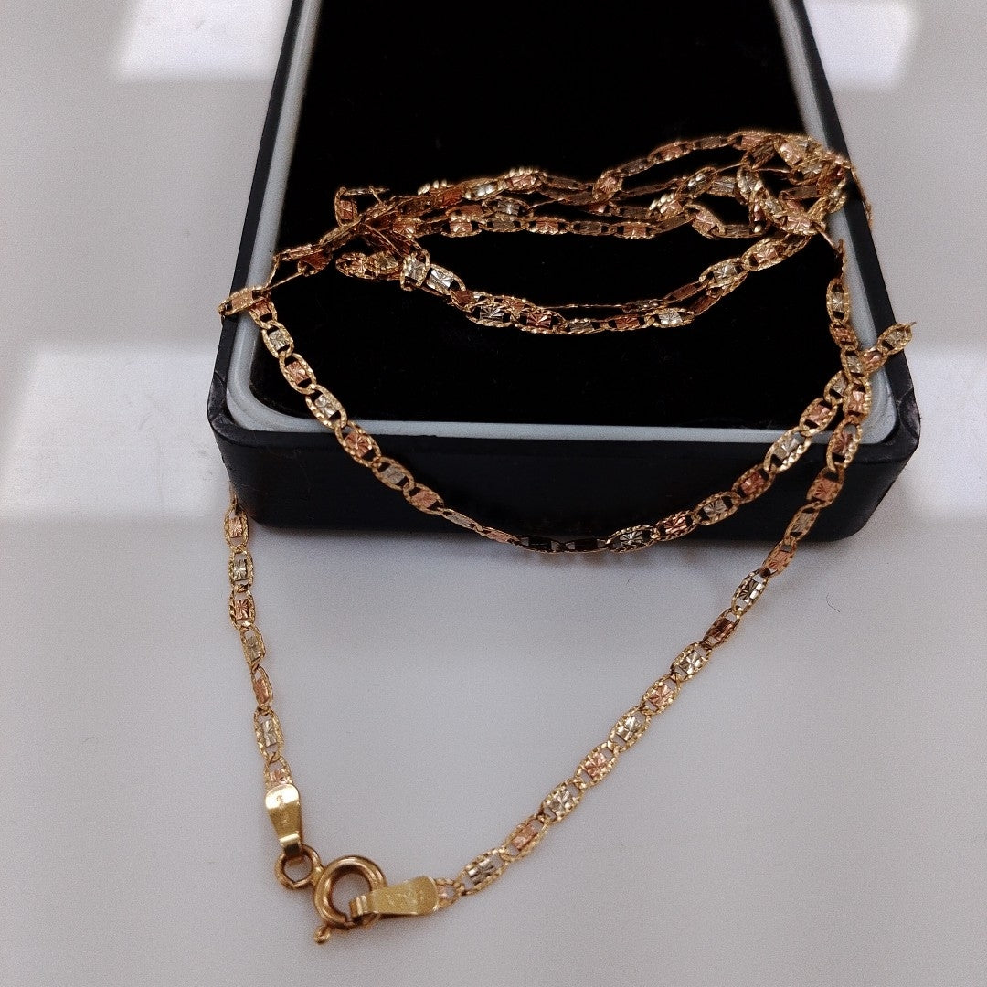 CADENA ORO 14 K 2,70 GRMS (SEMINUEVO)