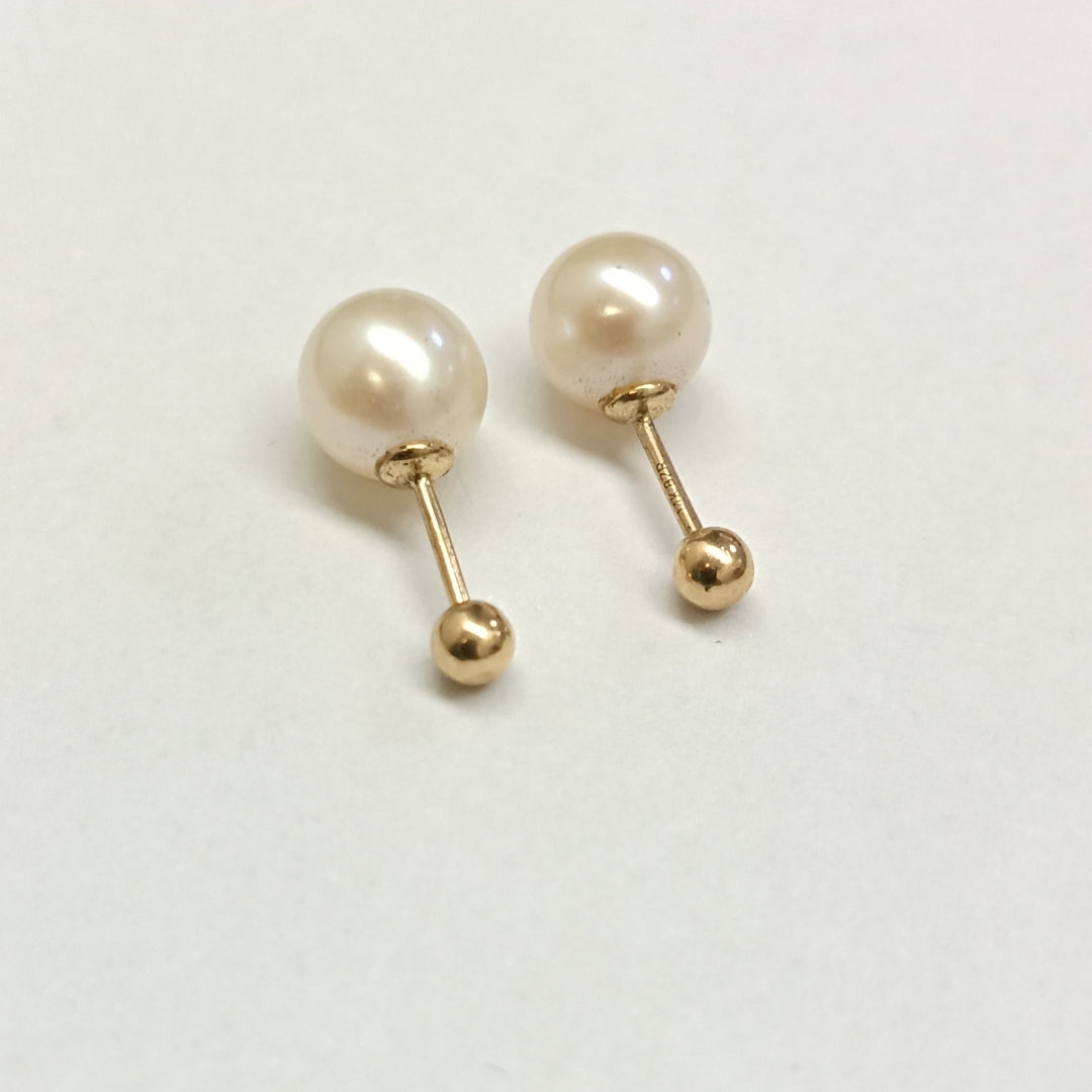 BROQUELES PAR ORO 14 K 1,50 GRMS (SEMINUEVO)