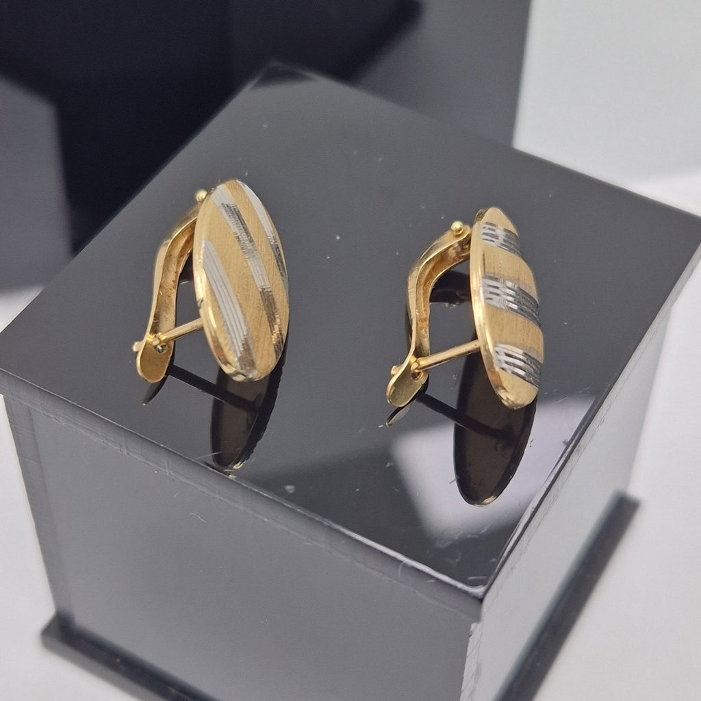 ARETES PAR ORO 14 K 2,60 GRMS (SEMINUEVO)